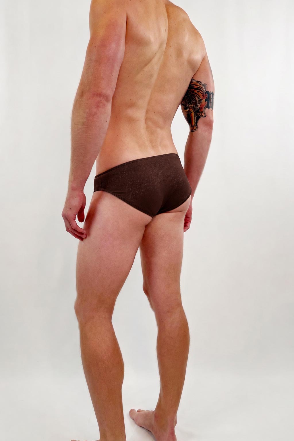 Deseo Bikini Brief - Brown Radiance