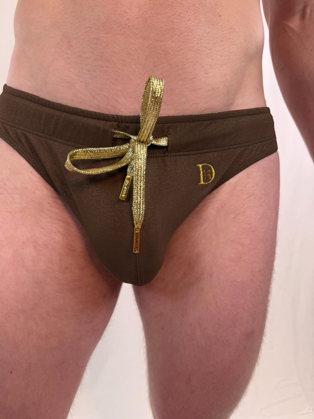 Deseo Bikini Brief - Brown Radiance